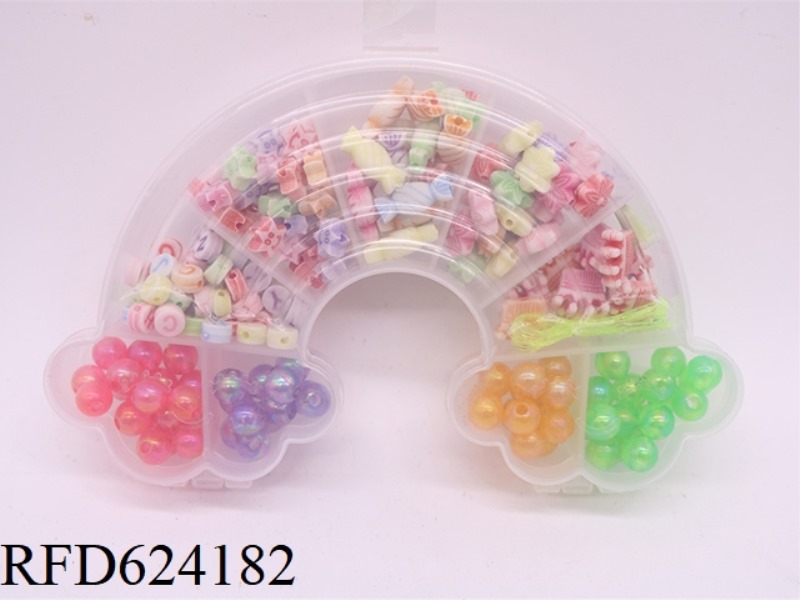 RAINBOW DIY PUZZLE BEADING
