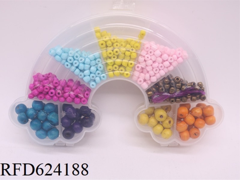 RAINBOW DIY PUZZLE BEADING