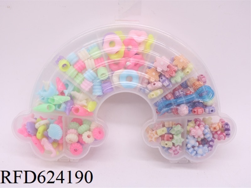 RAINBOW DIY PUZZLE BEADING