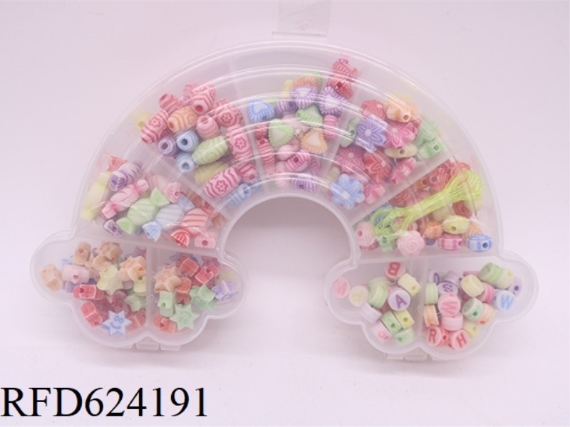 RAINBOW DIY PUZZLE BEADING