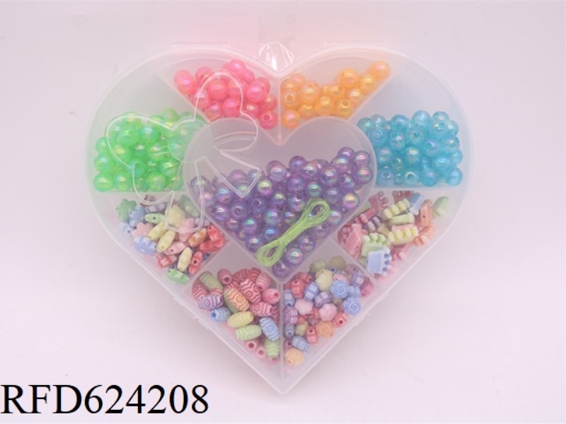 HEARTS DIY PUZZLE BEADS