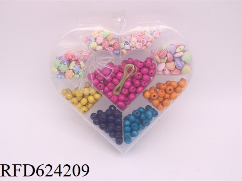 HEARTS DIY PUZZLE BEADS