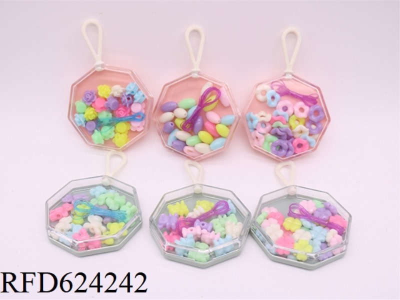 DIY PUZZLE BEADED KEY CHAIN