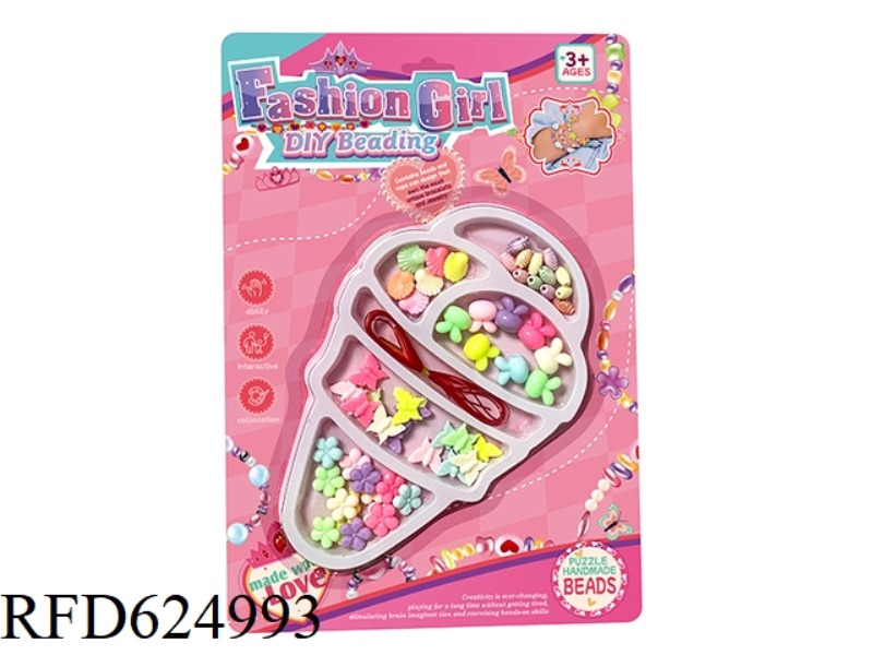 ICE CREAM DIY PUZZLE BEADS