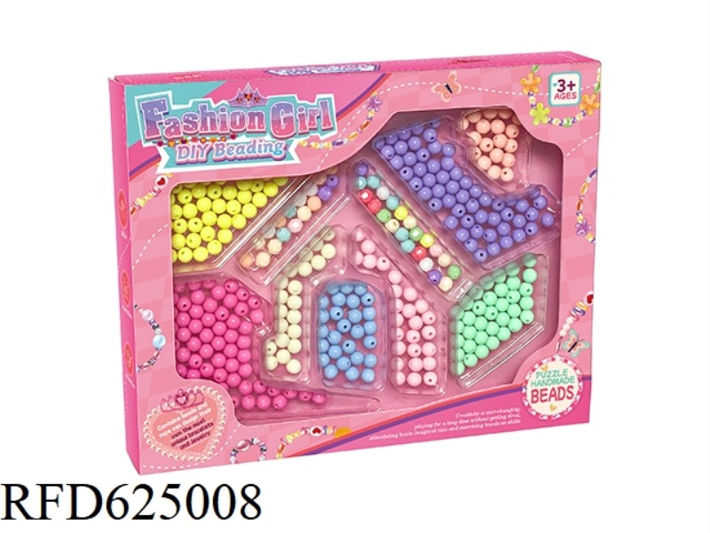 HOUSE DIY PUZZLE BEADING