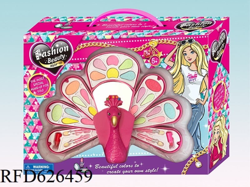 PEACOCK SHAPE
COSMETICS (SET)