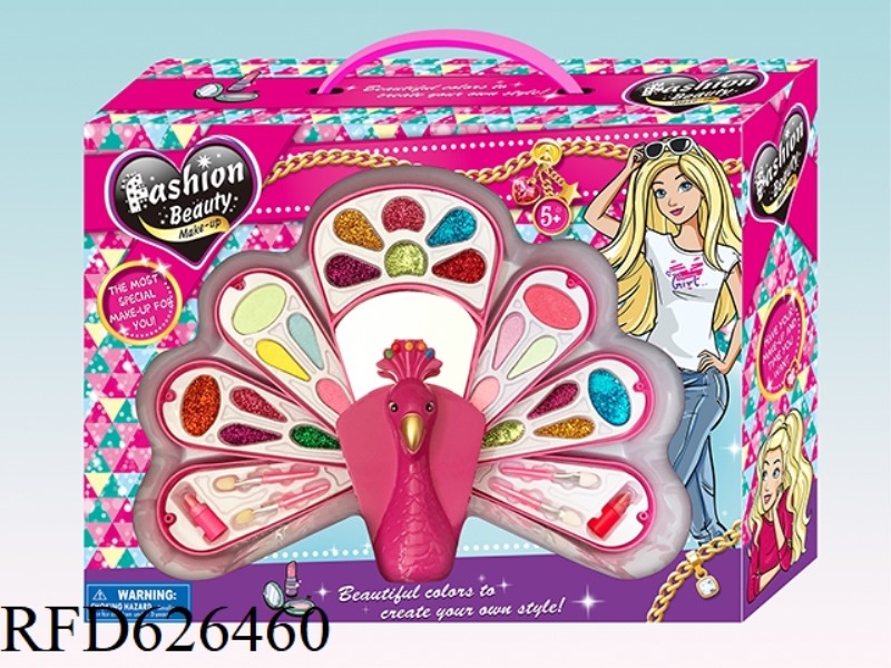 PEACOCK SHAPE
COSMETICS (SET)