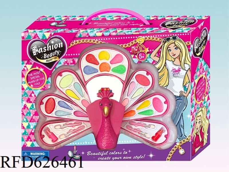 PEACOCK SHAPE
COSMETICS (SET)