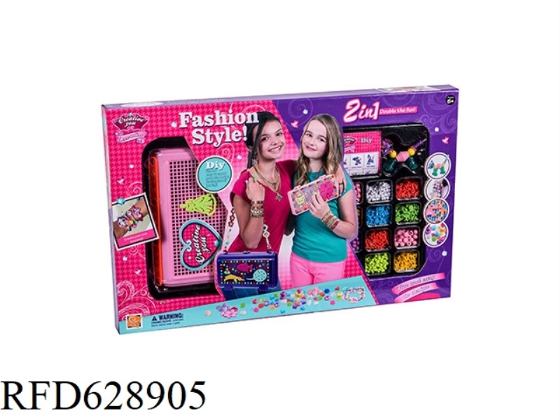 BUILDING BLOCK DIY HANDBAG TWO-IN-ONE SUIT
