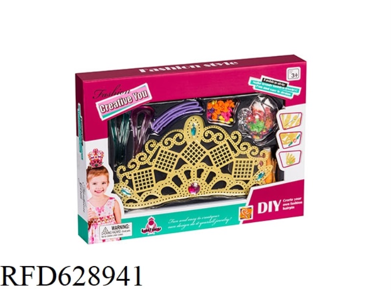 DIY ASSEMBLING CROWN ORNAMENTS