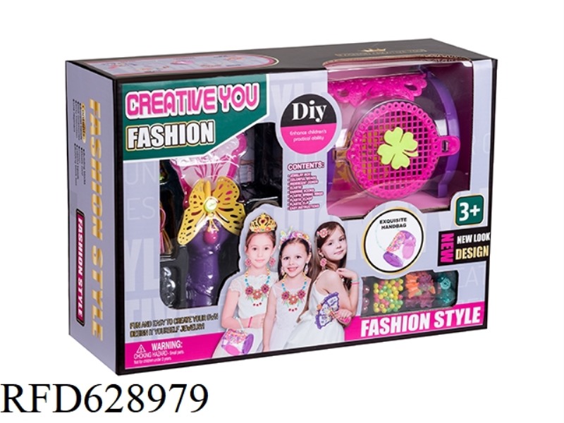 HANDBAG FAN SET