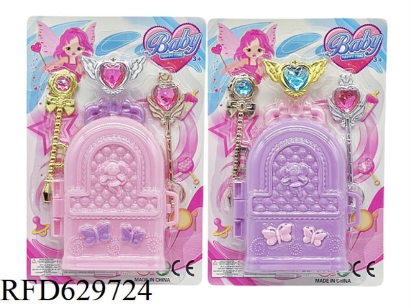 ELECTROPLATED JEWELRY+LARGE SUITCASE