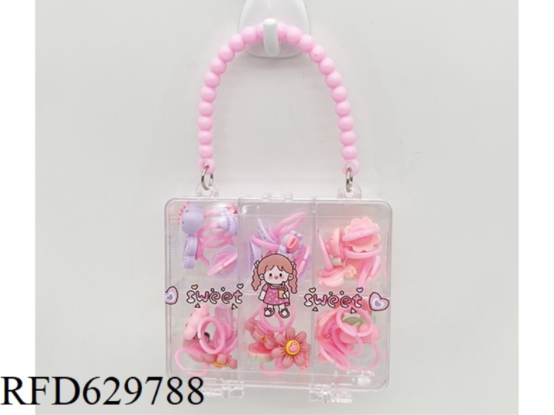 GIRL ACCESSORY SET (24 PAIRS OF RINGS)