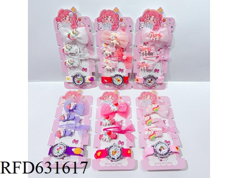 ACCESSORIES SET (HAIRPIN + WATCH)