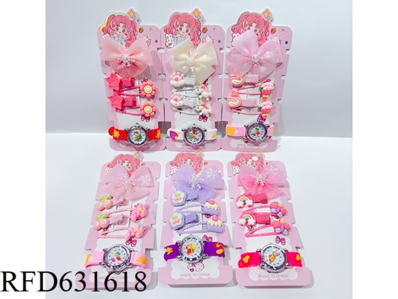 ACCESSORIES SET (HAIRPIN + WATCH)