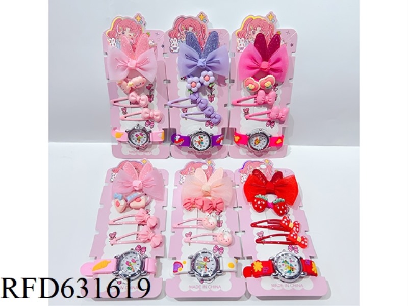 ACCESSORIES SET (HAIRPIN + WATCH)