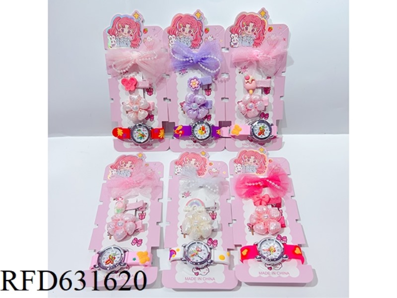 ACCESSORIES SET (HAIRPIN + WATCH)