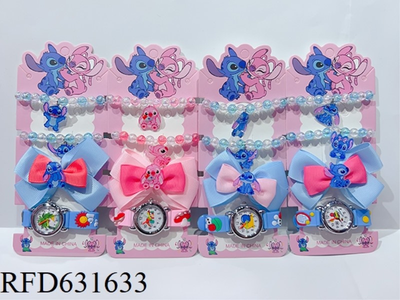 STIZ ACCESSORIES SET (HAIRPIN + BRACELET + WATCH)