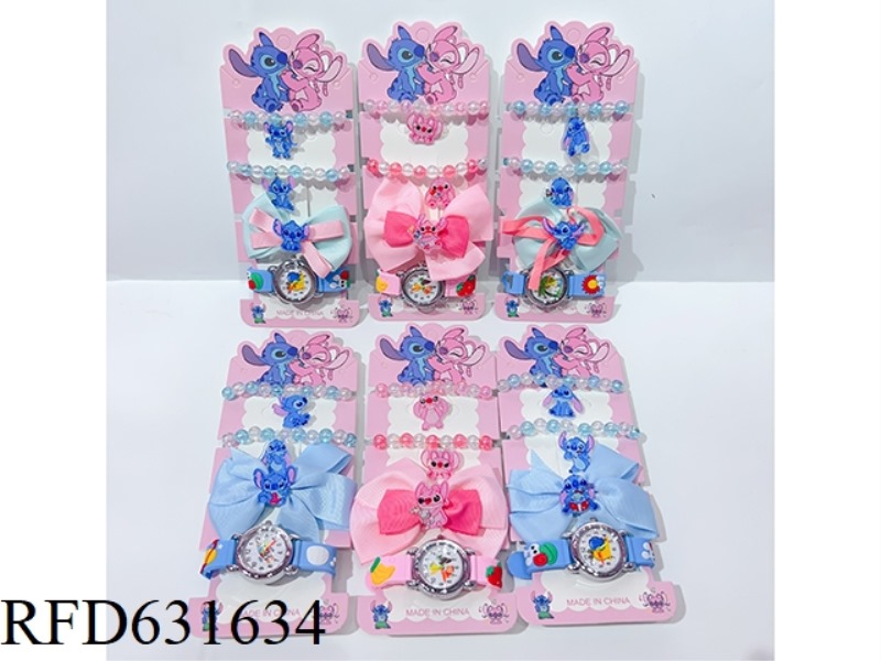 STIZ ACCESSORIES SET (HAIRPIN + BRACELET + WATCH)