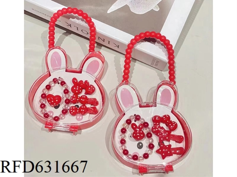 BUNNY HANDBAG JEWELRY SET
