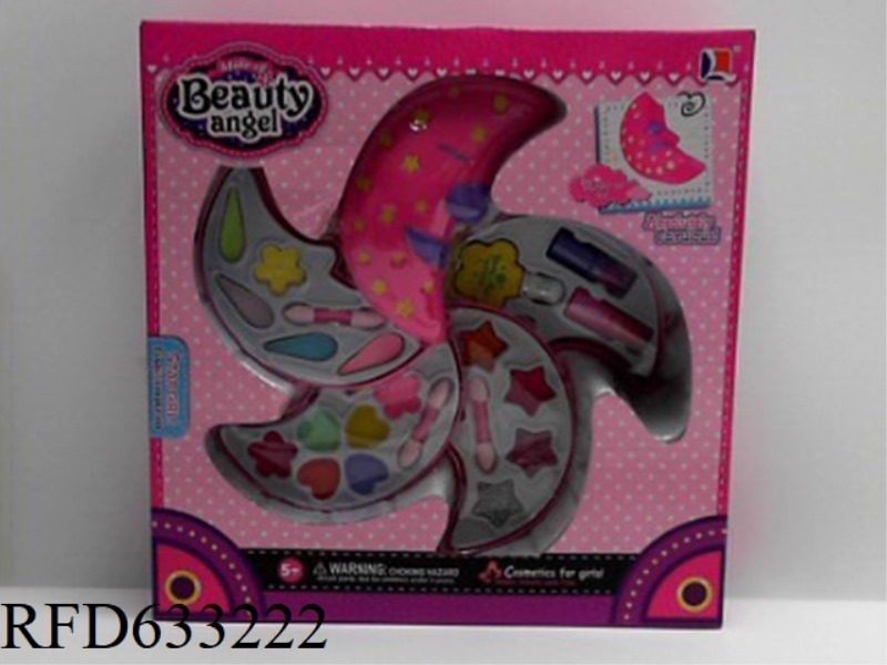FOUR-LAYER MOON-SHAPED CHILDREN'S COSMETICS