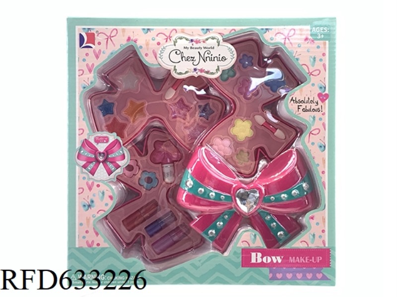 THREE-LAYER BOW COSMETIC COMBINATION