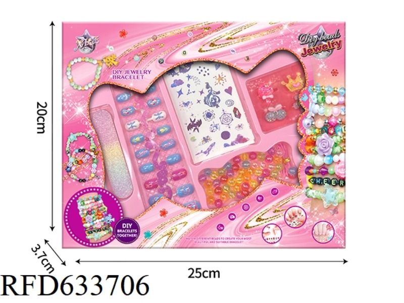 DIY NAIL BEADING SET