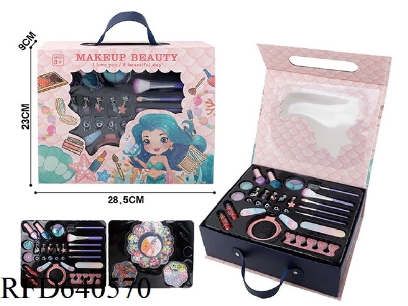 MAKEUP JEWELRY BEADED SET BOX