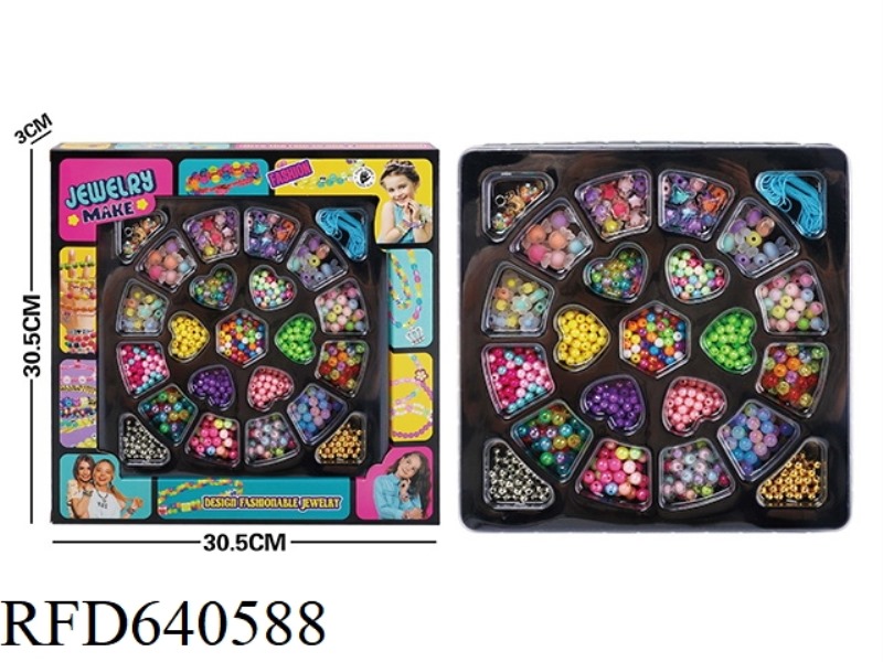 DIY MIXED COLOR BEADING
