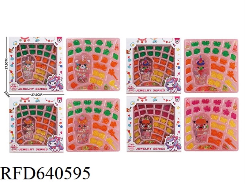 ICE CREAM JELLY BEADS + BOBBY PINS