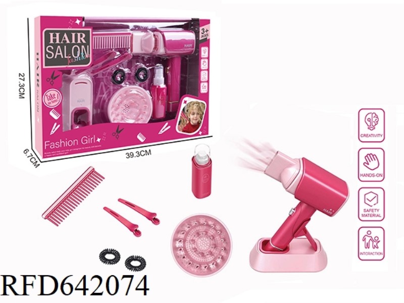 ELECTRIC SIMULATION HAIRDRESSING SET (11-PIECE SET WITH BLOWER)