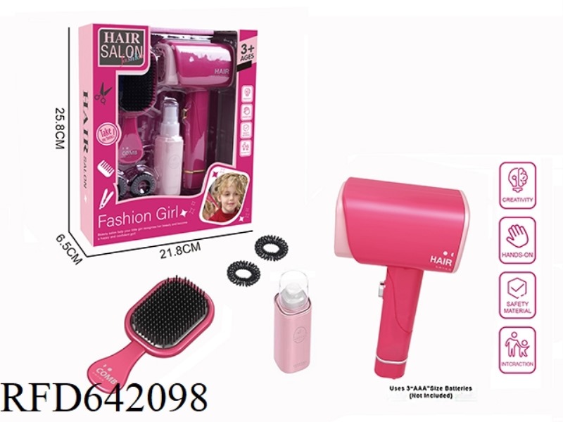 ELECTRIC SIMULATION HAIRDRESSING SET (5-PIECE SET WITH BLOWER)