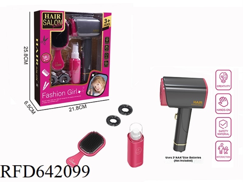 ELECTRIC SIMULATION HAIRDRESSING SET (5-PIECE SET WITH BLOWER)