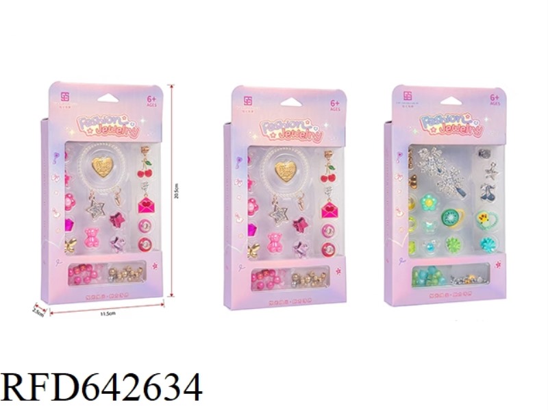 BEADS+HAIR ACCESSORIES SERIES (WITH WINDOWS ON THREE SIDES)