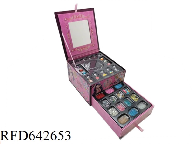 TWO-LAYER CLASSIC JEWELRY BOX
