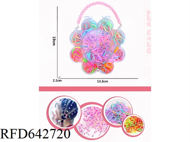 BRACELET WITH EIGHT PETALS DIY BEADED BOX