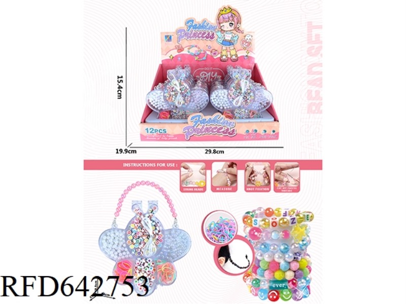 BRACELET BEE DIY BEADED BOX 12PCS