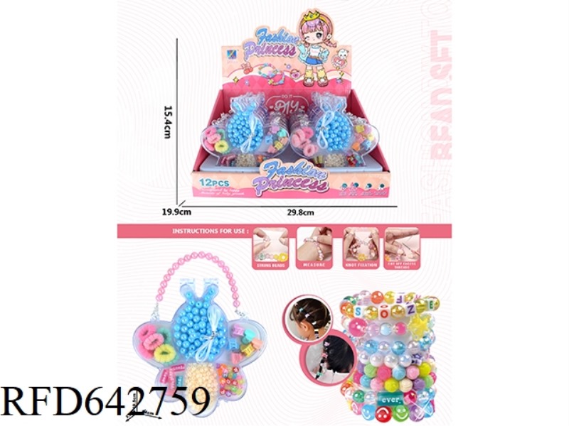 BRACELET BEE DIY BEADED BOX 12PCS