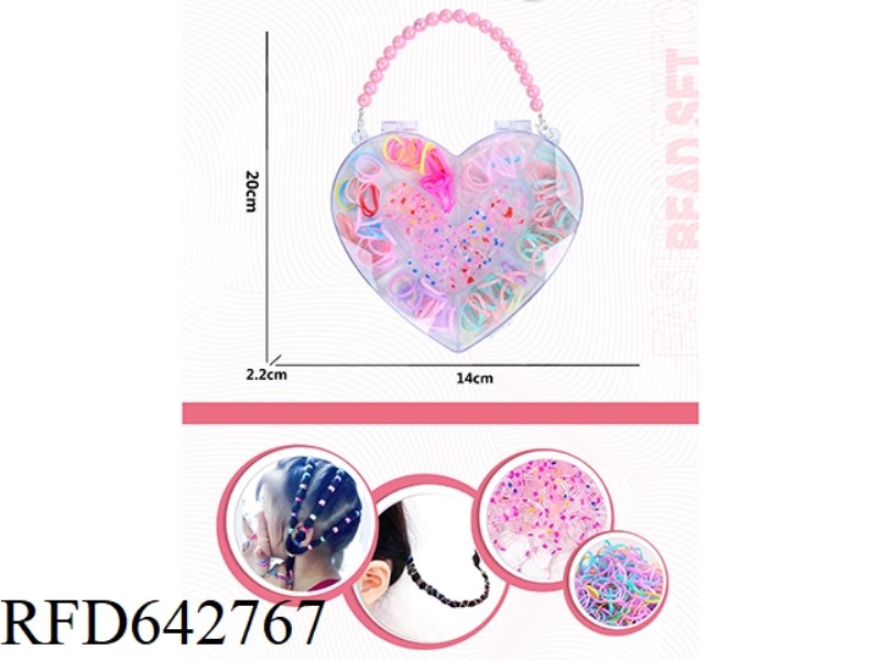 BRACELET HEART DIY BEADED BOX