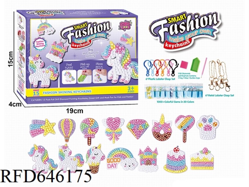 UNICORN DRILL PENDANT (15 PCS)