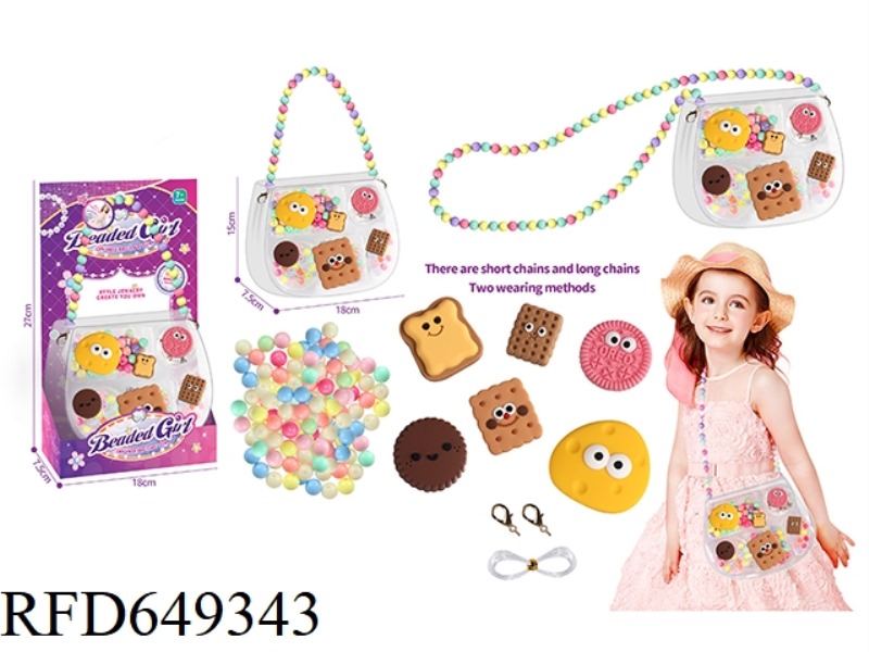 DIY HANDMADE, BEADED JEWELRY PACKAGE CUTE FOOD