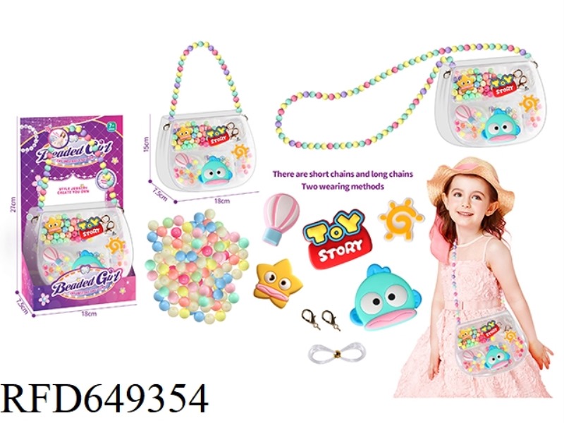 DIY HANDMADE, BEADED JEWELRY PACKAGE CLOWN FISH KHAN DUN