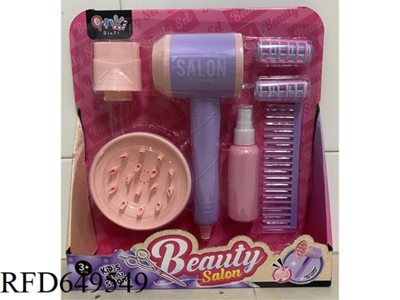 HAIR DRYER SET FOR HAIRDRESSING SALON (8PCS)