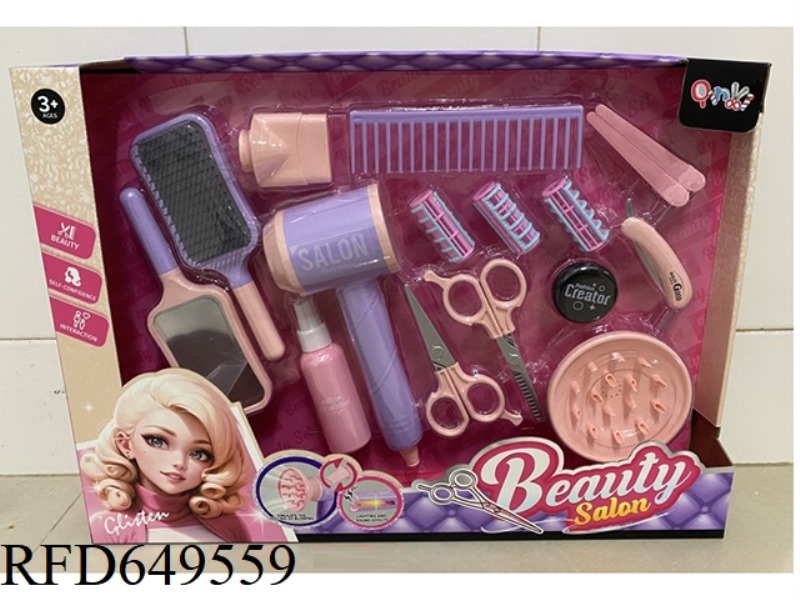 HAIR DRYER SET FOR HAIR SALON (16PCS)