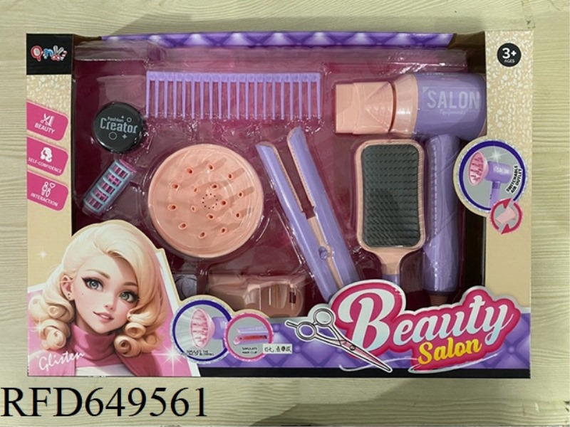 HAIR DRYER HAIR STRAIGHTENER SET FOR HAIR SALON (12PCS)