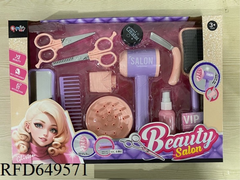 HAIR DRYER SET FOR HAIRDRESSING SALON (13PCS)
