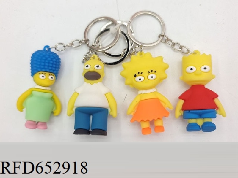 THE SIMPSONS KEYCHAIN