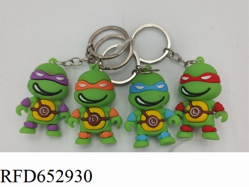 NINJA TURTLES KEYCHAIN