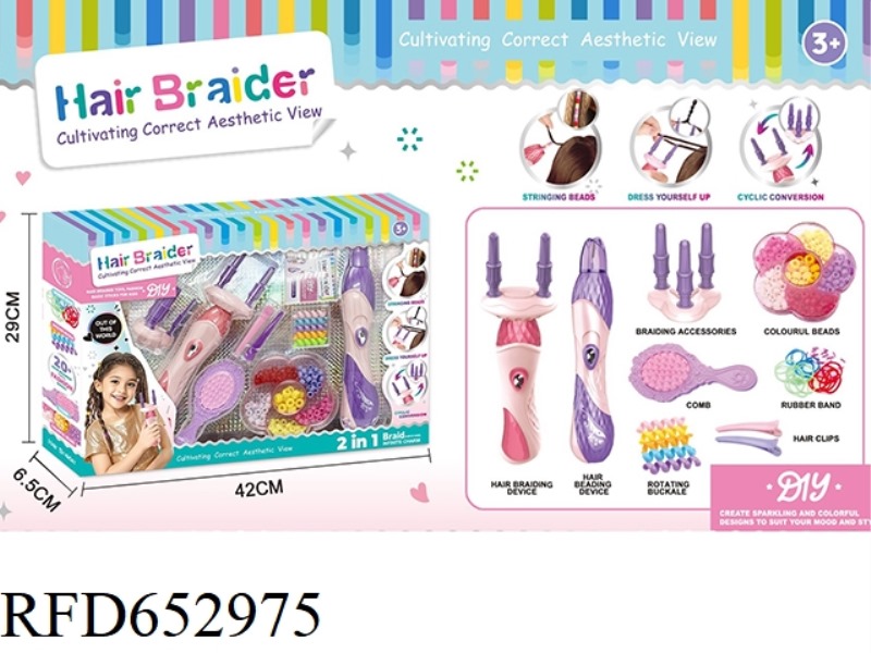 BEADING DEVICE AND BRAIDER
