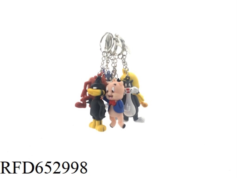BUGS BUNNY SOFT RUBBER PENDANT
